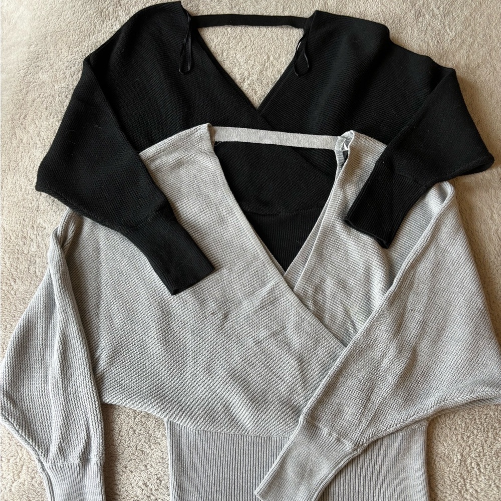 Dynamite bat sleeve sweaters
